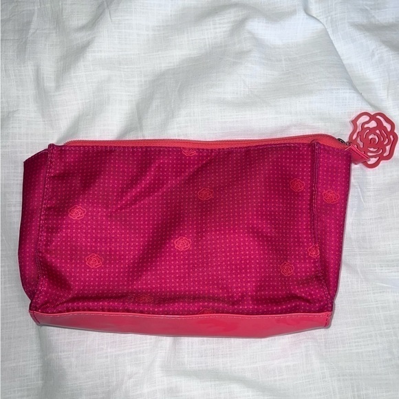 Lancôme Pink and Coral Makeup Bag - Picture 3 of 3